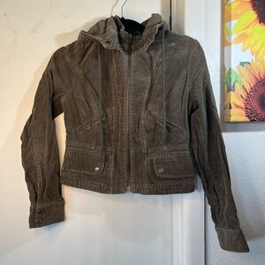 Women's green Corduroy Jacket